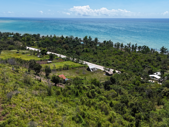 highway frontage overlooking land Palawan