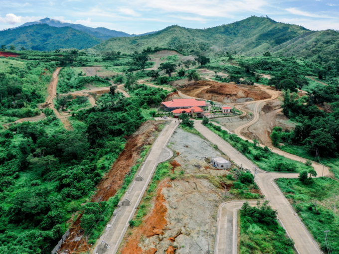 sta lourdes overlooking lot for sale