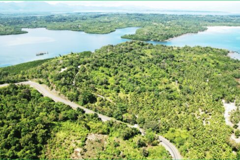 cove beachfront property Palawan coastal view